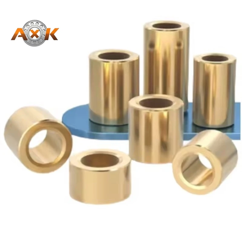 2/5/10pcs Oil-Free Self-Lubricating Composite Bearing Copper Shaft Bushing Inner Diameter 3 4 5 6 7mm Small Bushing