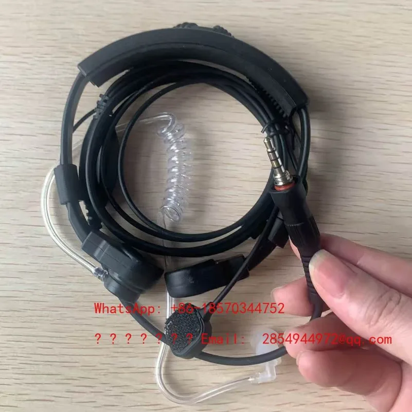 IC-M25 Walkie-talkie Special Earphone Outdoor Air Duct Headset