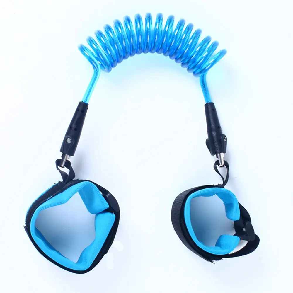 

Cloth Outdoor Activities Accessories Steel Wire Baby Walkers Belt Anti-lost Wrist Link Band Baby Traction Rope Children Harness