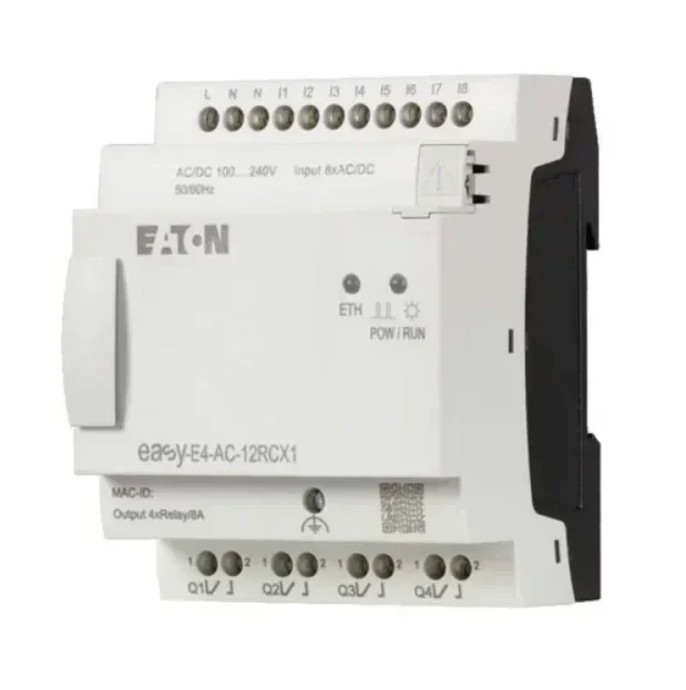 Hot selling In Stock Ea-ton Cutler Hammer EASY-E4-AC-12RCX1 Relay Base Unit NPLC 100-240VAC Screw easyE4 Series Good Price