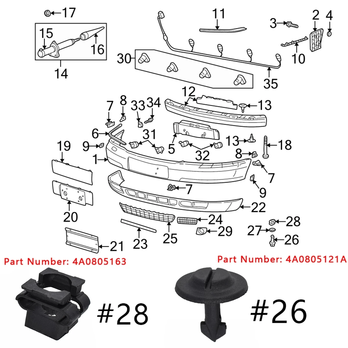 20PC Engine Under Gearbox Cover Clips Undertray Shield Body Splash Guard Fastener Screw For Audi A3 A4 B5 B6 B7 A6 A8 TT Mk1 Car