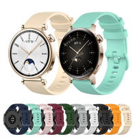 For Huawei Watch GT 4 41mm Strap 18mm 20mm Silicone Bracelet Huawei GT 2 42mm/GT 3 Pro 43mm/Honor Magic 2 Smartwatch Women Band