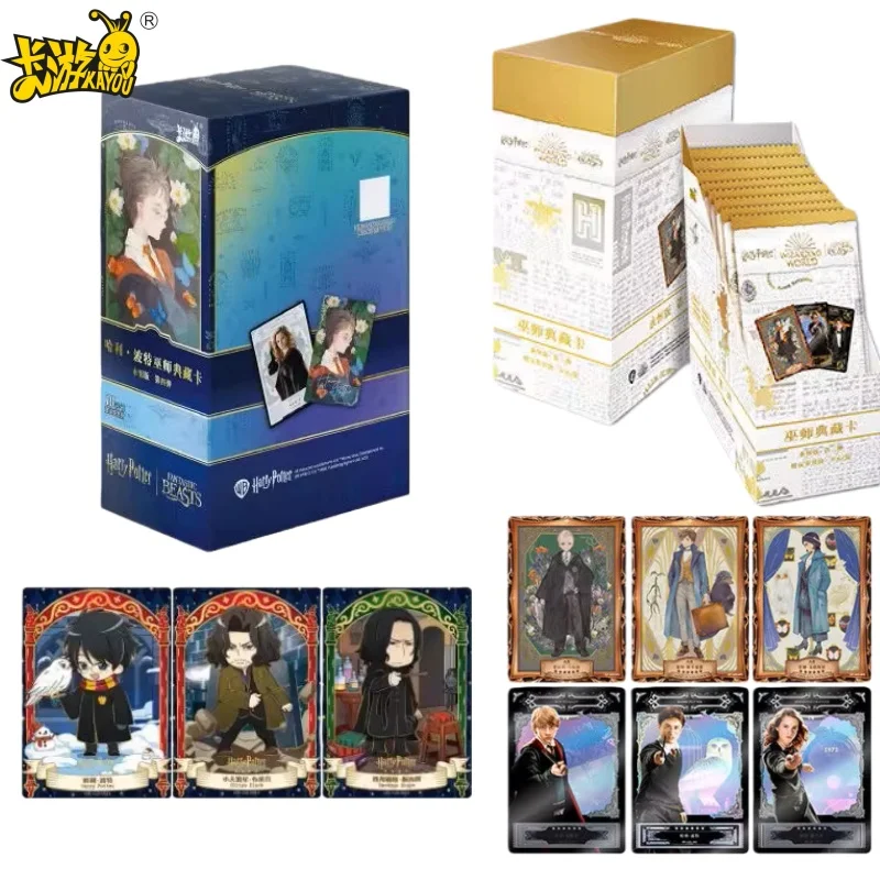 KAYOU حار بيع منتج جديد هاري بوتر سلسلة الأبدية المشهد الكلاسيكي التصميم الإبداعي الفن جمع بطاقة هدية للأطفال