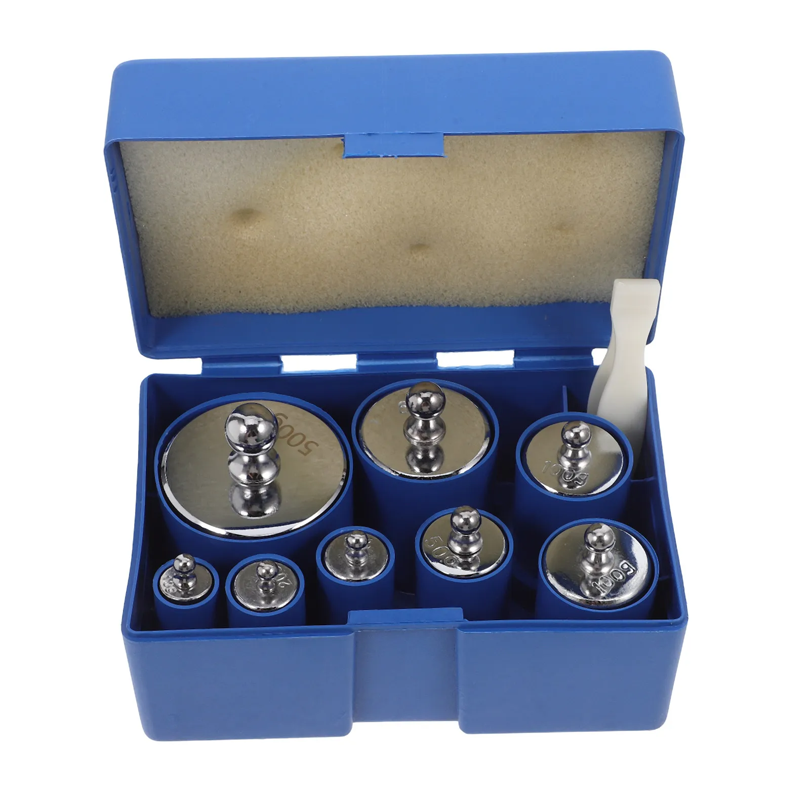 Calibration Weight Set Stainless Steel Lab Educational Weights For Kitchen Scale Balance Digital Scales Jewelry Testing