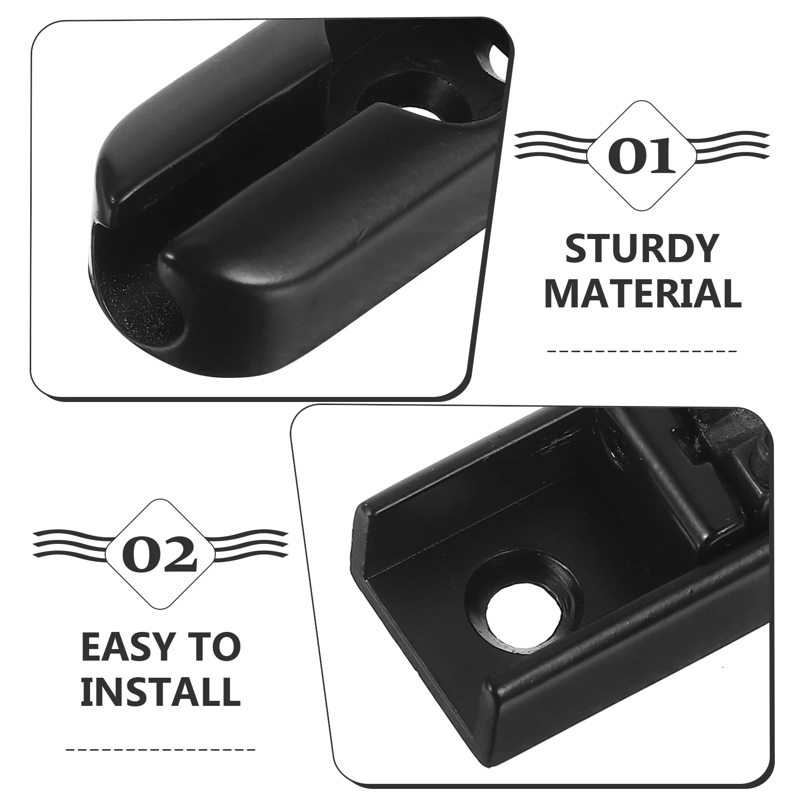 Electric Bass Bridge For Headless Bass Split String Metal Black Finish Replacement Part Instrument Upgrades Repairs Guitar