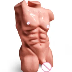 Pocket Size Male Masturbator Sex Doll Men's Torso Sexy Ass Doll Gay Anal Sex Toys Realistic Male Soft Penis Gay Sex Fun Toys