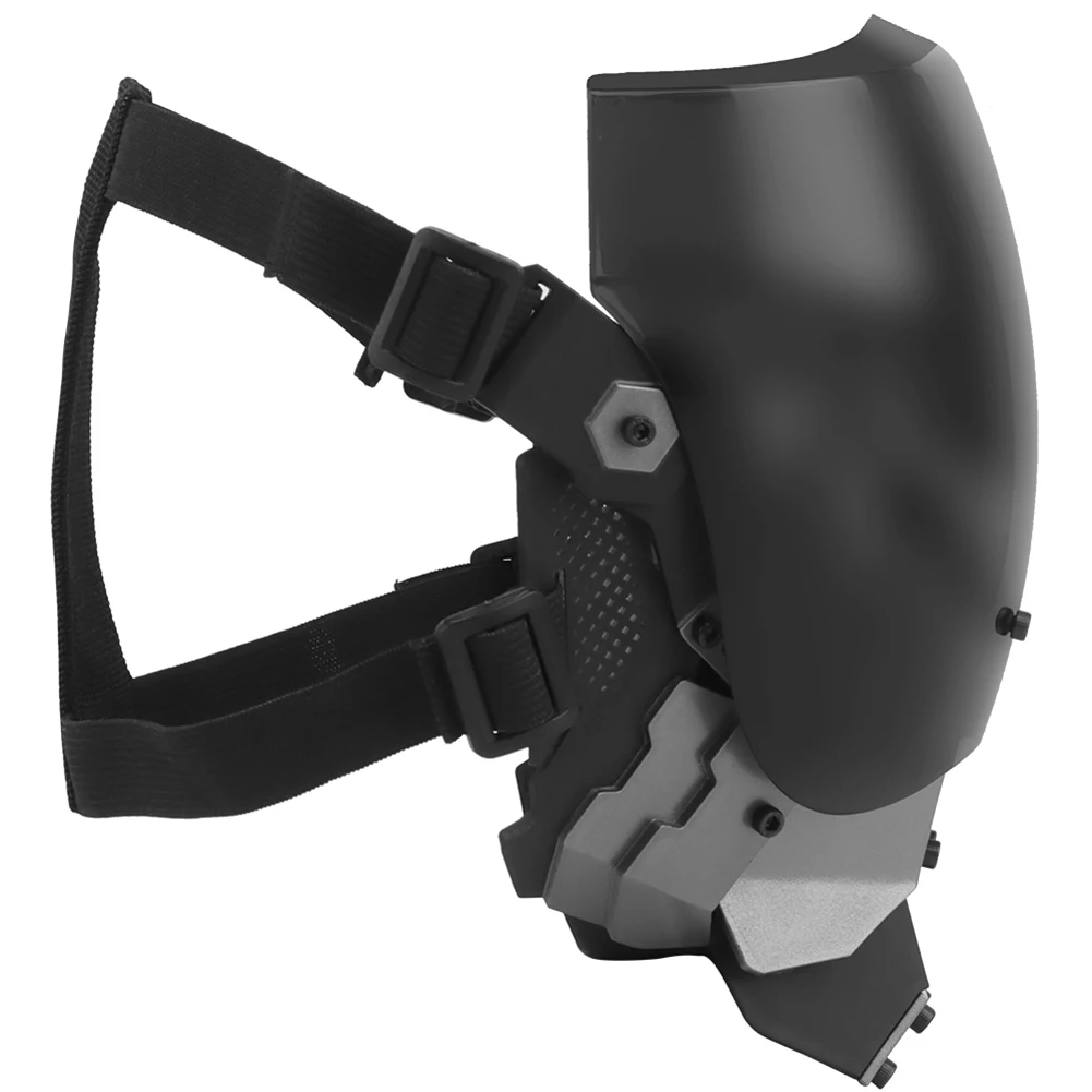 2024 Airsoft Paintball CS Wargame Sports Mask Breathable Cyberpunk Cosplay Tactical Commander Mask Anti-fog Cosplay Masks