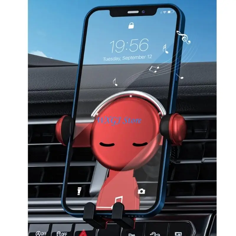 

37JE Auto Clamping Phone Stand 360 Degree Rotating Bracket for 4.7-6.7in Device