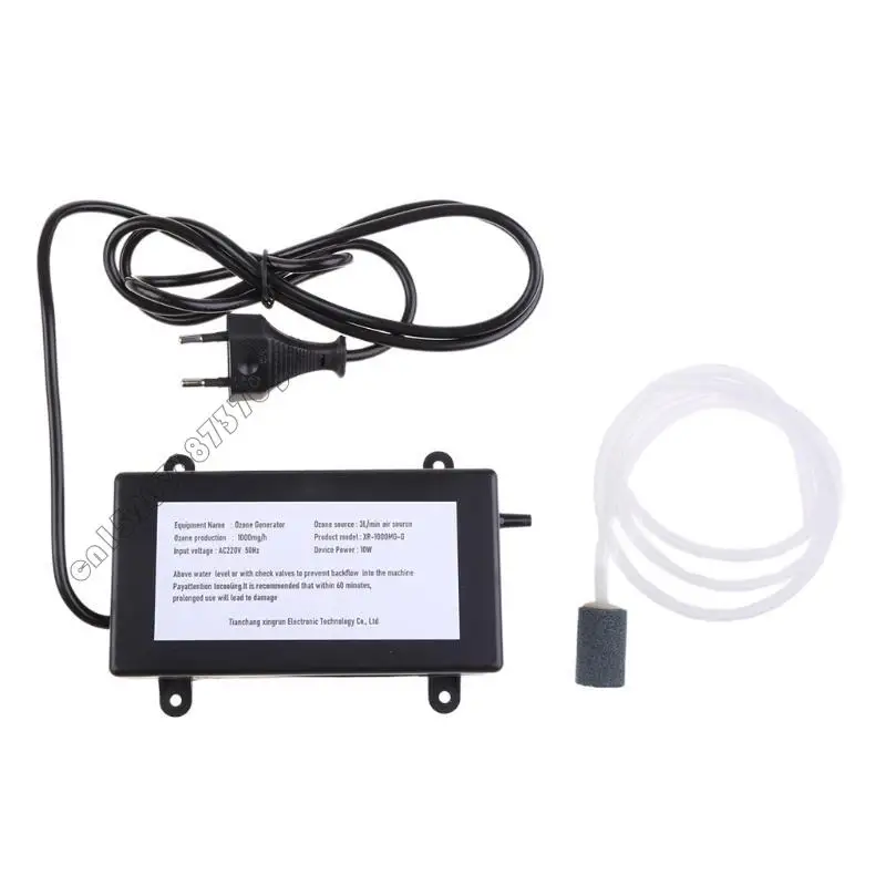 1000mg Generator Ozonizer Water Air Purifier Cleaner 4XFB