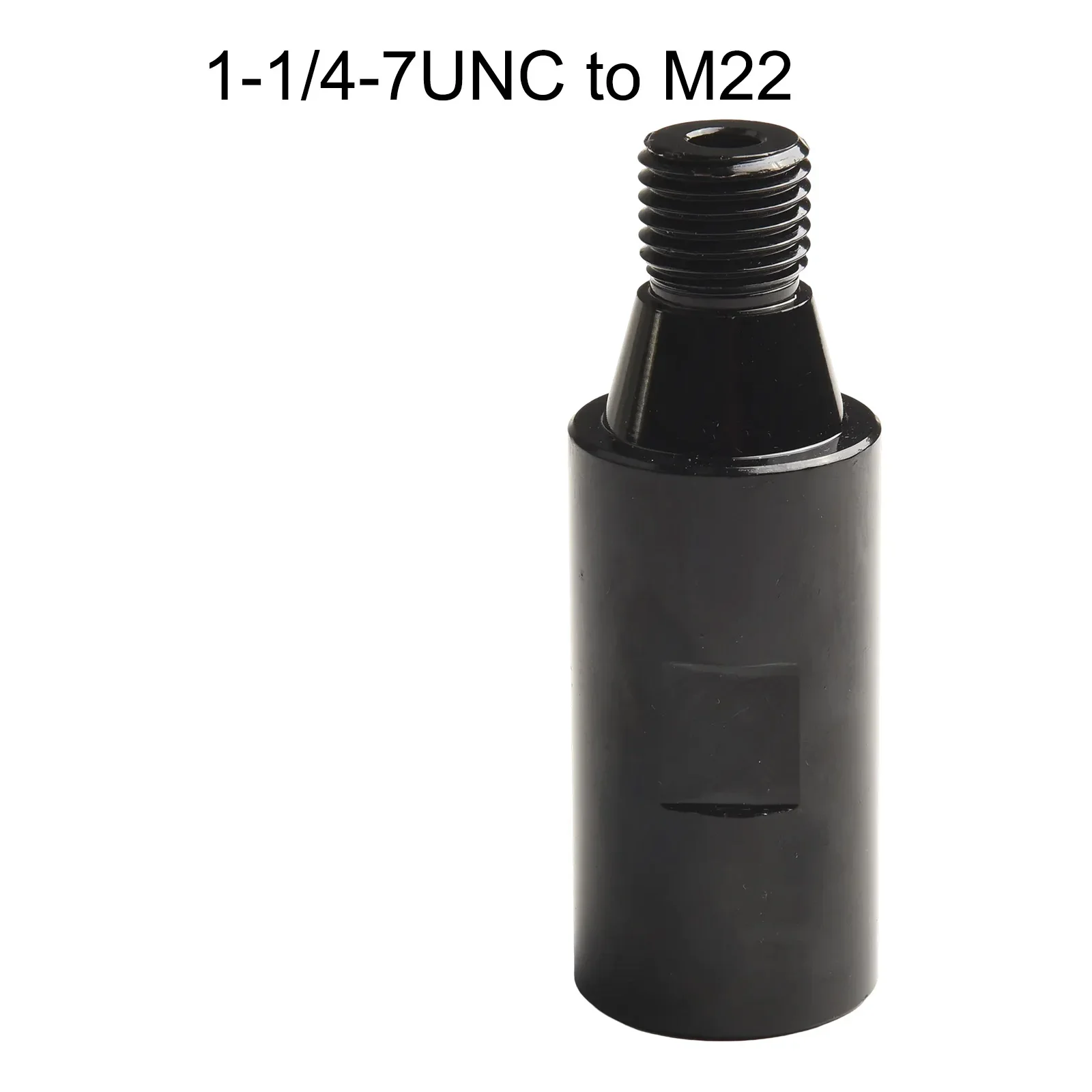 

Переходник для резьбовых насадок 1 1/4 7UNC на M22, разработанный для повышения производительности при работе с водой при буровых операциях.