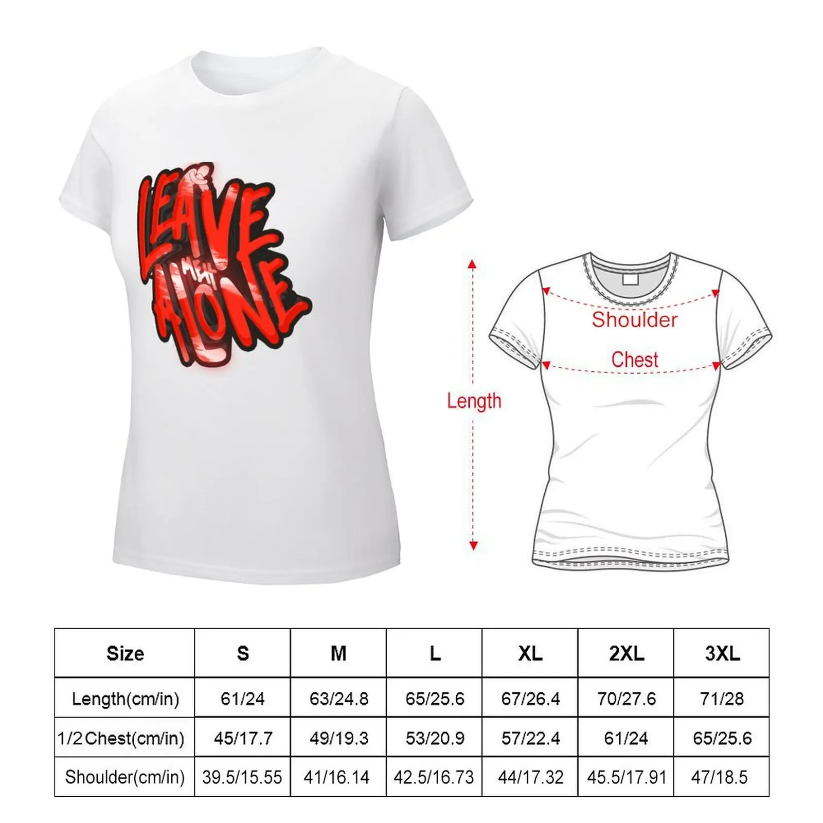 Leave Meh Alone - Trinidad Slang T-shirt shirts graphic tees anime clothes western t-shirt dress for Women