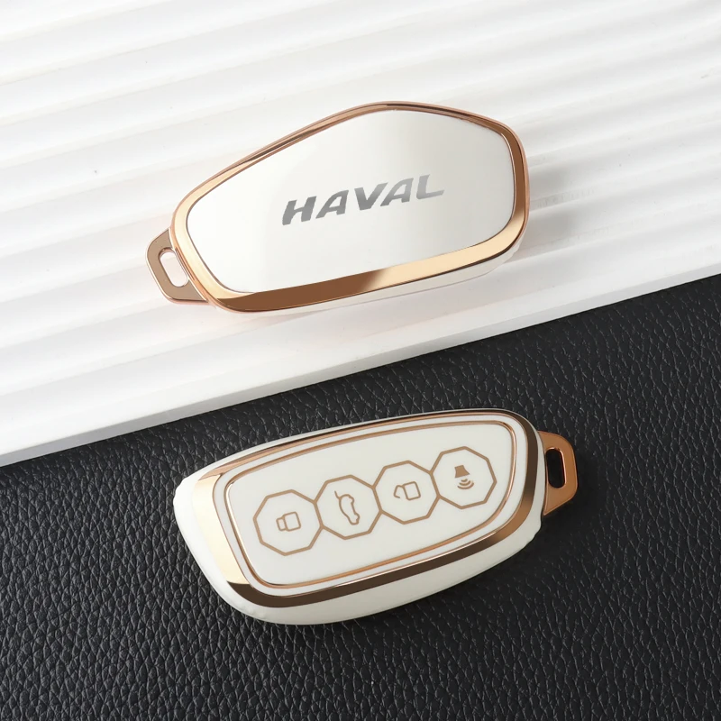 Étui souple en TPU pour clé de voiture, housse pour Great Wall Haval H6 2024 H9 2025 Cool Dog Plus hibou Dragon MAX F7 F7X F7H H8 H3, accessoires