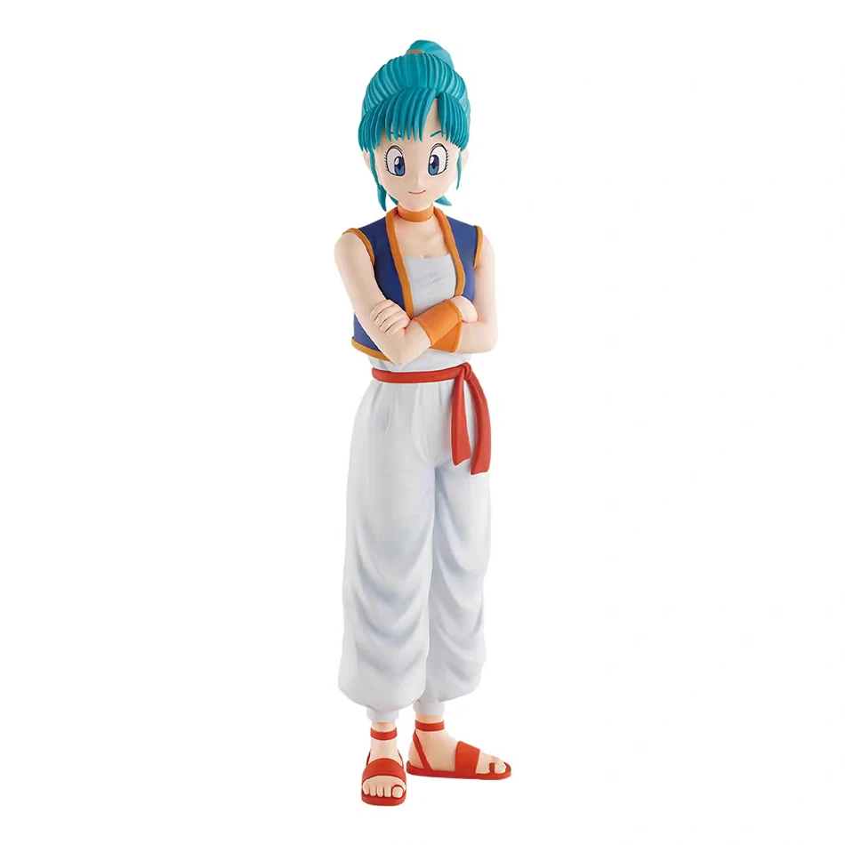 Anime Dragon Ball Figures Kid Ver Son Goku Chichi Bulma Krillin