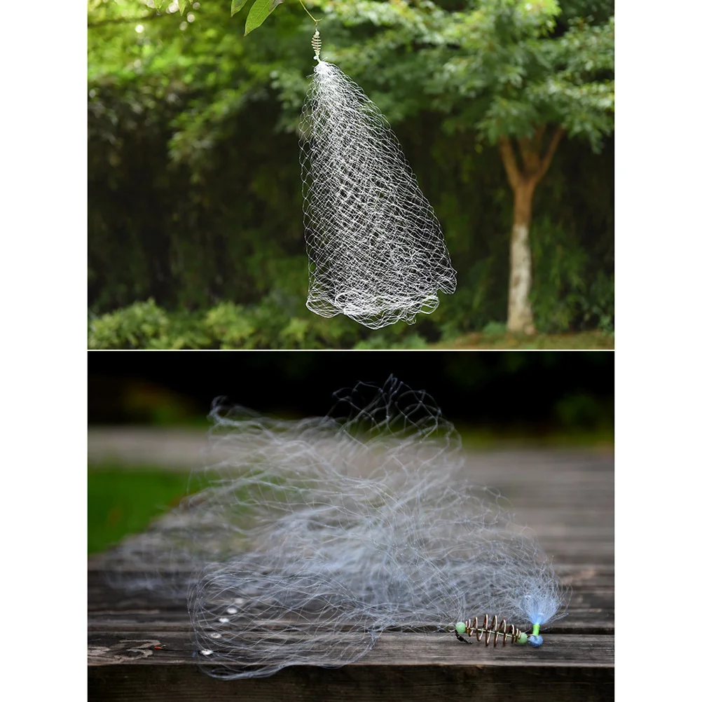 

Fishing Net Replacement 11 Mesh Durable -Free Hanging on Rod Easy Convenient Replacement Net for Fishing