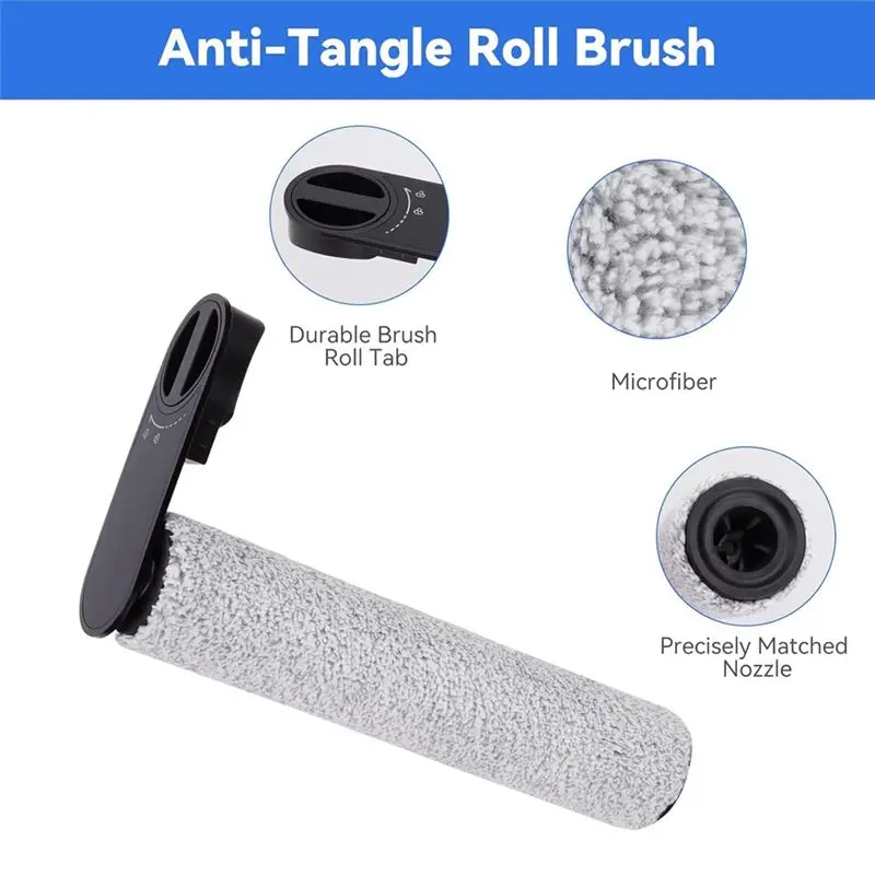 

ABHI-For Eureka NEW430BL / JONR ED12 Vacuum Cleaner Replacement Parts Main Roller Brush And Sponges Filters