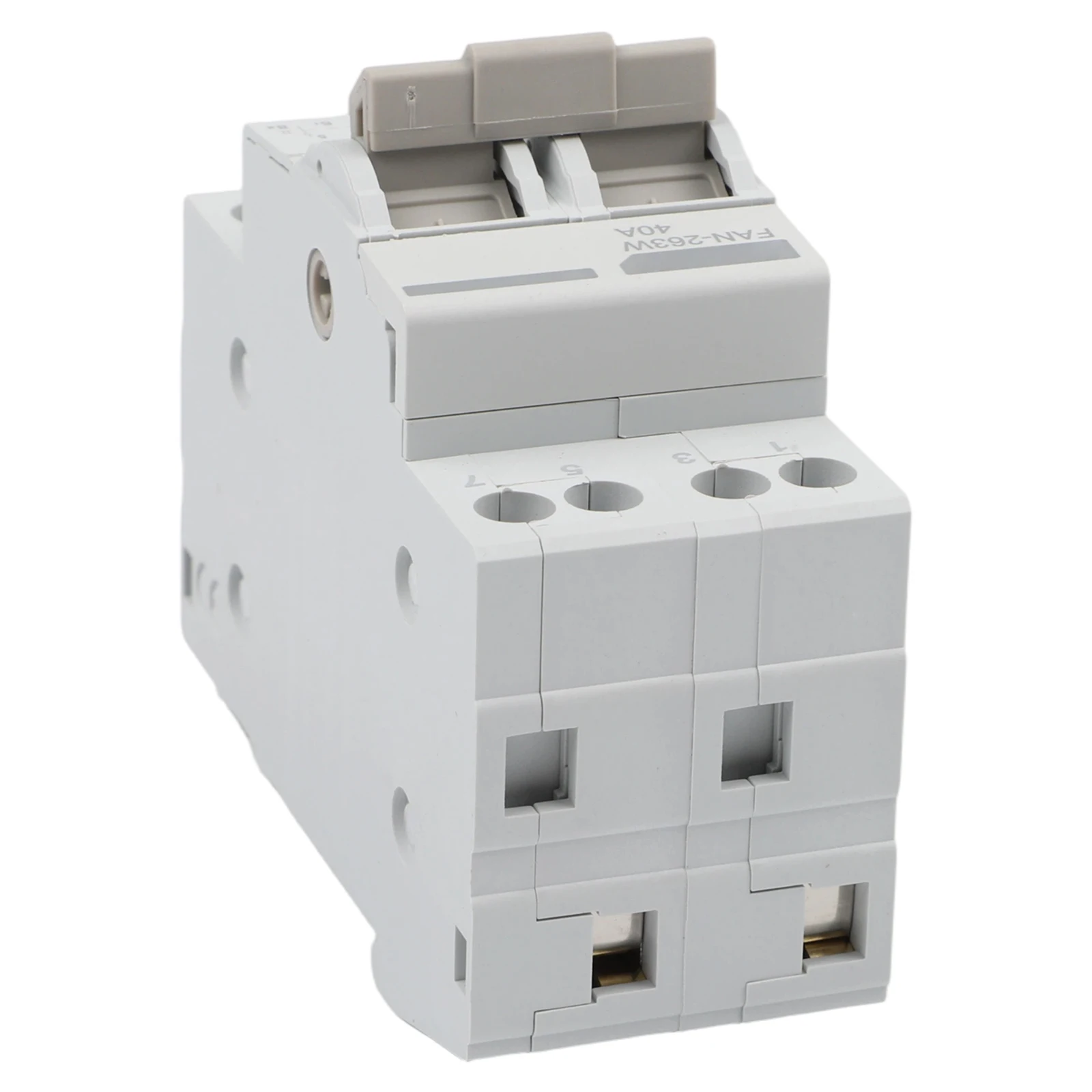 Dual Power Manual Transfer Switch Interlock Circuit Breaker 2P 40A 63A with Miniature Circuit Breaker Accessories