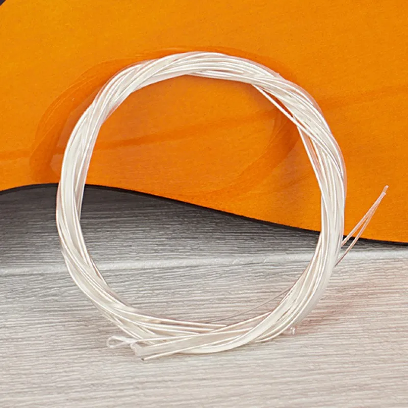 6Pcs/Set Classical Guitar Strings Nylon Silver String Replacement Classical Guitar Accessories