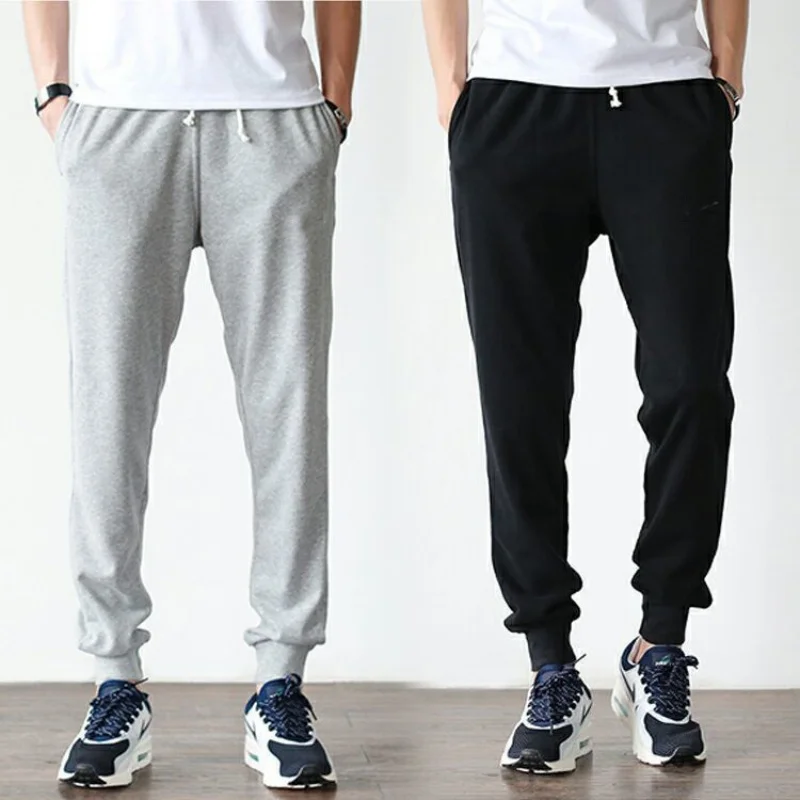 Autumn Winter Daily Casual Sporty Trousers Home Outdoor 2026 Hot Sale Men's Sweatpants High Quality Solid Color Jogger Pants