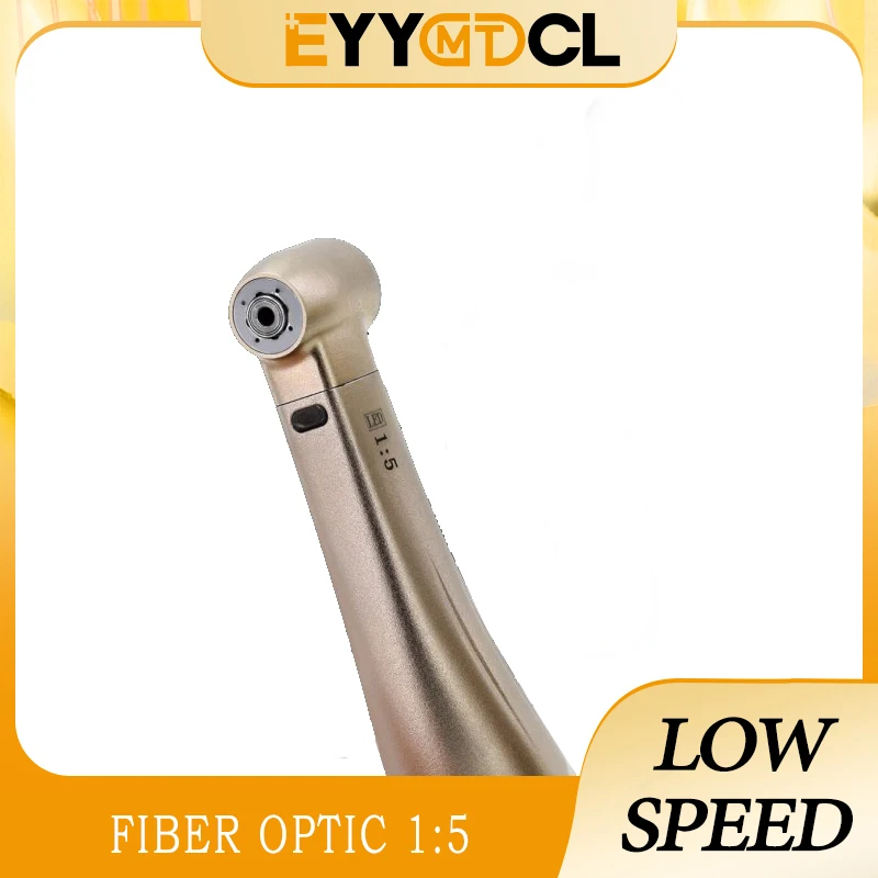 

Dental Low Speed Hand Piece Dentistry Fiber Optic Contra Angle Four Water Spray E-type Connect with Motor Dental Instrument
