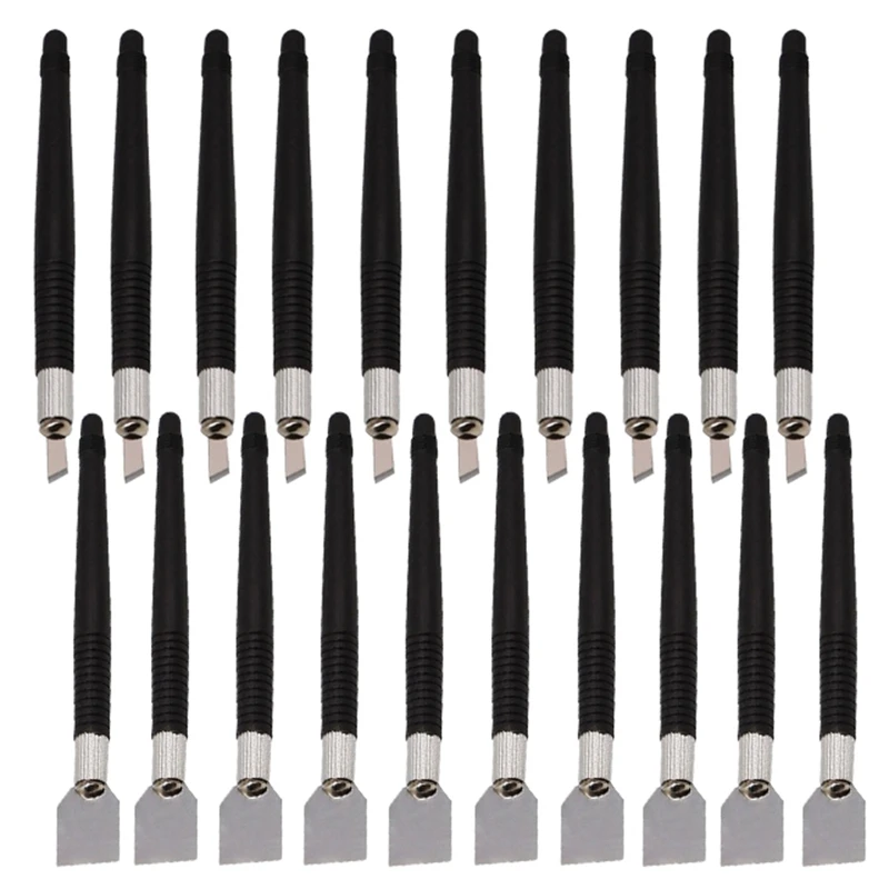 20Pc Soldering Accessories Repair Tools Trimming Solder Paste Scraper Scraping Knife BGA Rods Soldering Tin Spatula