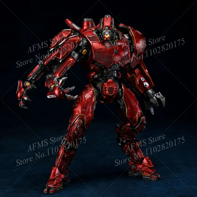 20Cm Robot Krijger Mech Storm Crimson Mech Creatie Mobiele Pvc Actiefiguurmodel Beste Fans Collectie Cadeau