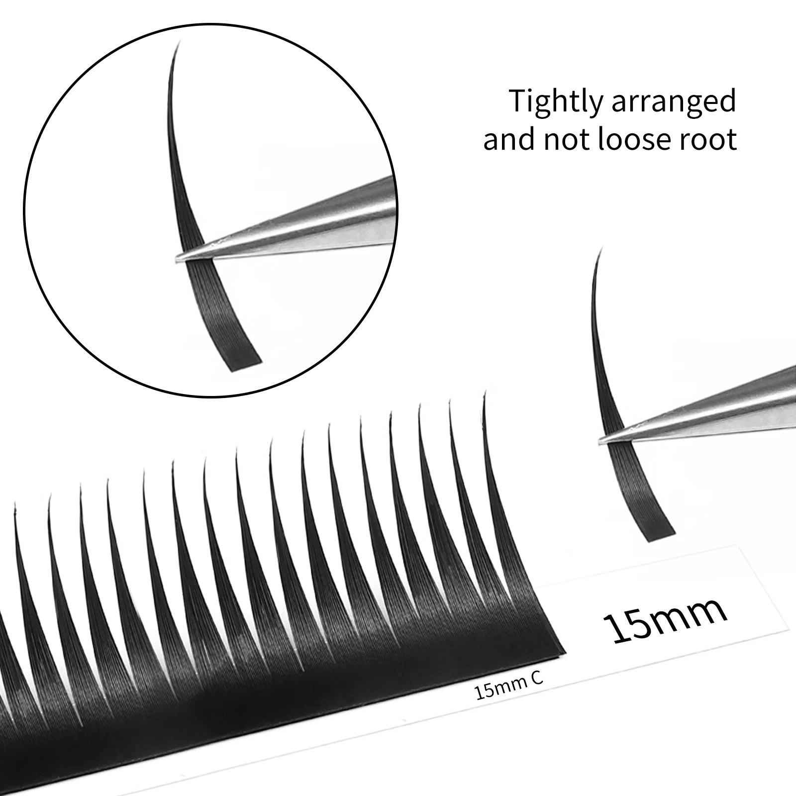 Winky Beauty  0.07 D Wet Eyelash Extension Manga Wispy Cosplay Type Spikes Lashes Extensions Volume Premade Fans Lashes Supplies