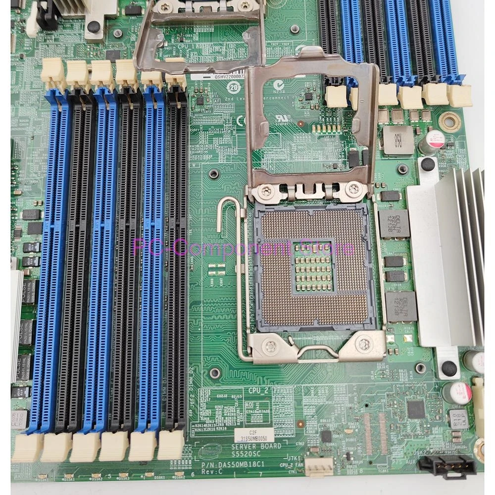 Server Motherboard For Intel LGA 1366 X55 56CPU S5520SC