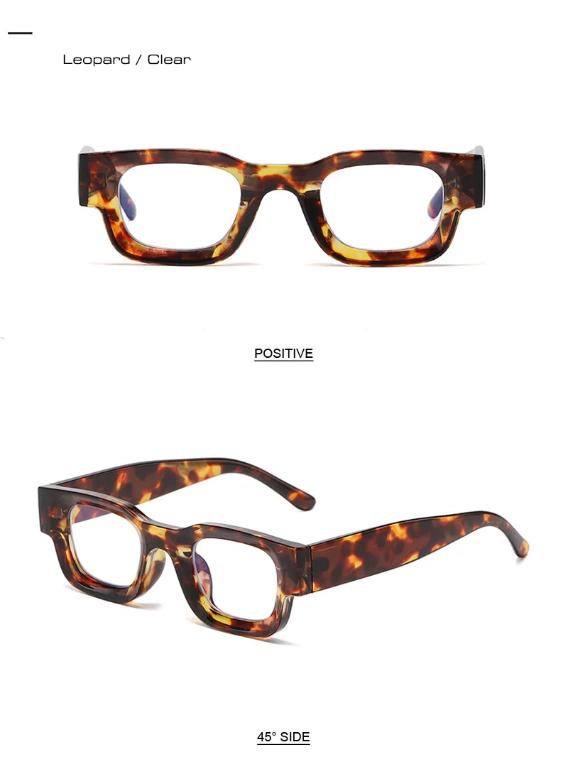 SHAUNA Vintage kleine quadratische polarisierte Sonnenbrille, modische Anti-Blaulicht-Brillengestelle – Detail 18