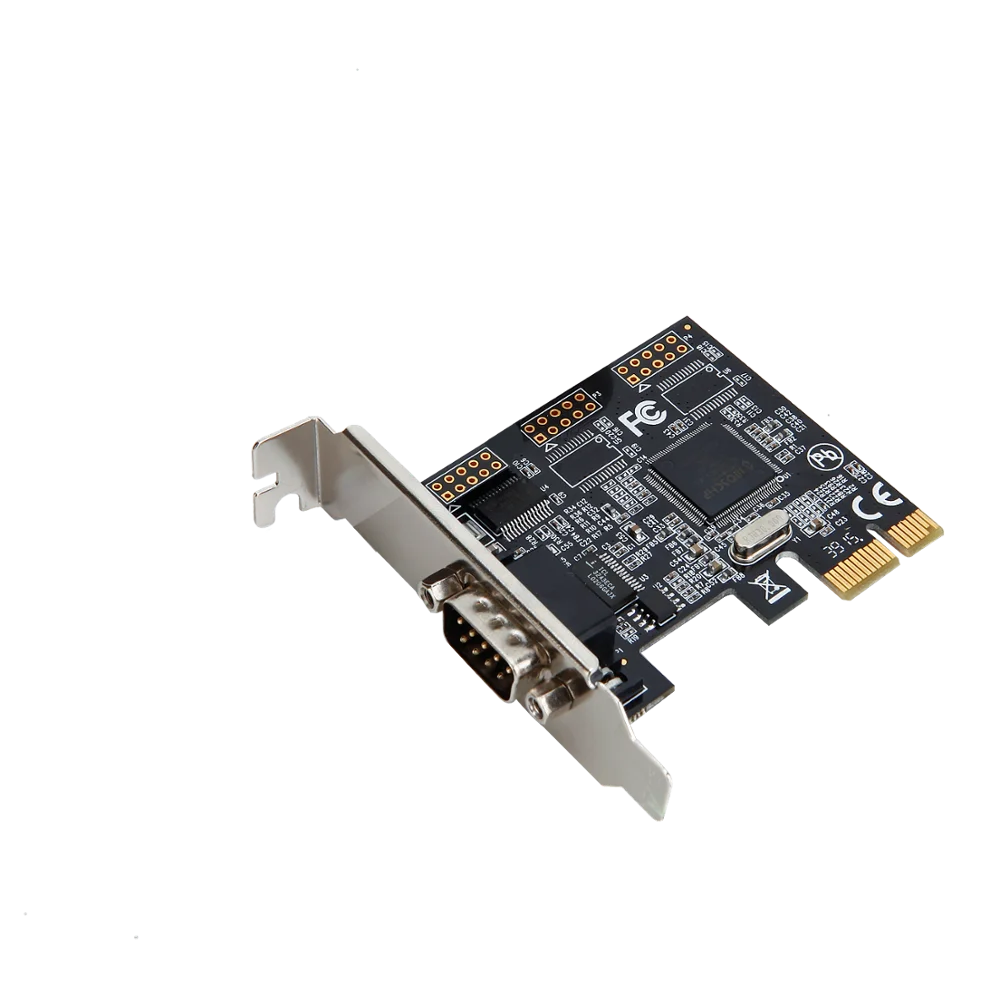 DIEWU Scheda di espansione da PCIE1x a 2 porte seriali Scheda Pcie seriale RS232