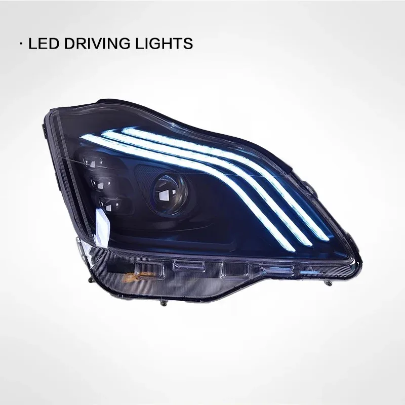 

Factory Hot Selling Suitle For 03-09 12th Generation Crown Headlight Assembly Modified LED Daytime Running Light Flow Turn nal