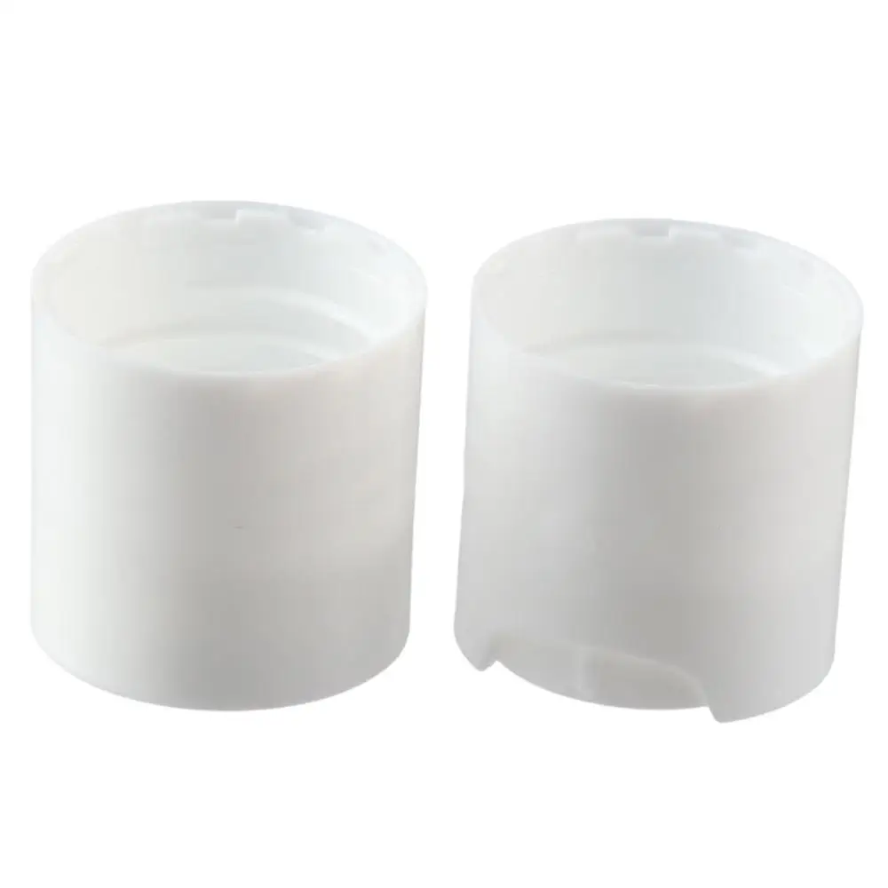 20PCS Neck Diameter 28mm White Press Caps 28/410 with .325 Orifices Disc Top Closures Thread Type 410 Plastic