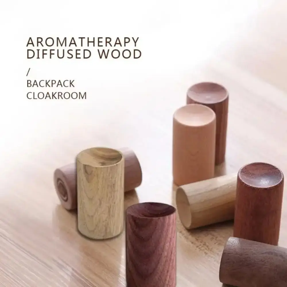 Wooden Essential Oil Diffuser Refreshing Sleep Slowly Volatile Expanded Fragrant Wood Long-lasting Floral Aromatherapy Inhaler