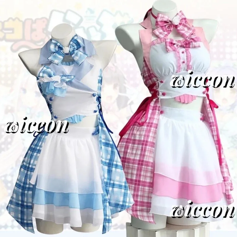 

Vanilla Cosplay Costume New Maid Dress Idol Stage Chocolaa Vanillaa Theatrical Maid Halloween Cos For Women Costume Suit