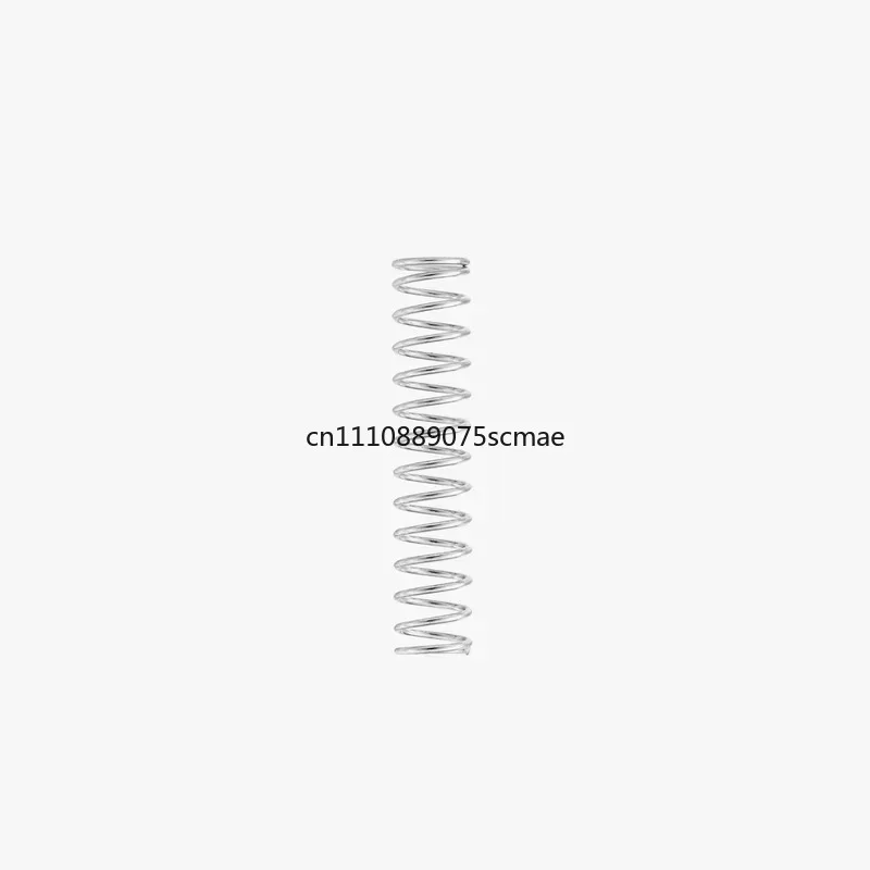 (5PCS) 3D printed model standard part 0.6x12x70 0.3x6x80 0.5x5x25 0.5x7x12mm compression spring for bambulab a1