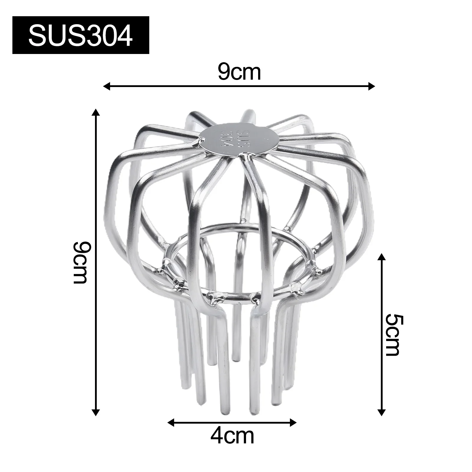 

1 Pcs 304 Steel Protection Netting Anti-blocking Rain Pipes Cap Gutter Guard Strainer Balcony Drainage Cover Roof Floor Drains