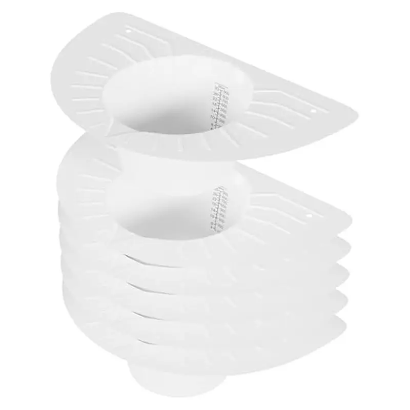 

B68A Urine Hats For Toilets,Universal Toilet Hats To Catch Urine, 6 Pack 30Oz/900Cc Pee Urinal Sample Cup Containers