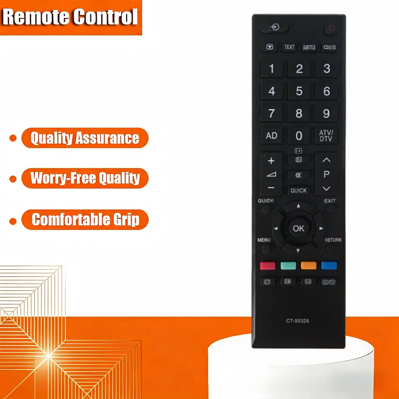 

CT-90326 Universal Remote Control Replacement for Toshiba TV 32SL738 32AV733 40LV675 40LV685 42LL333L 26L933G 26DL933G