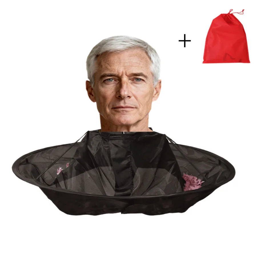 

Инструменты для стрижки взрослых, парикмахерский плащ, складной парикмахерский фартук в стиле зонтика с сумкой для хранения