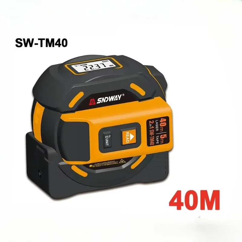 

SNDWAY New Laser Distance Meter Multi-Function Hand Tool Self-Locking Laser Rangefinder for Measuring
