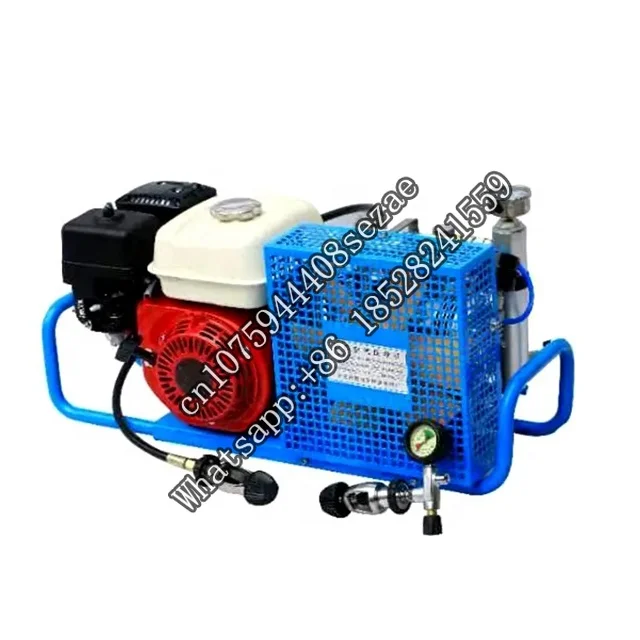 

New Portable 300 bar High Pressure gasoline Air Compressor for Paintball / Diving Fire Fighting