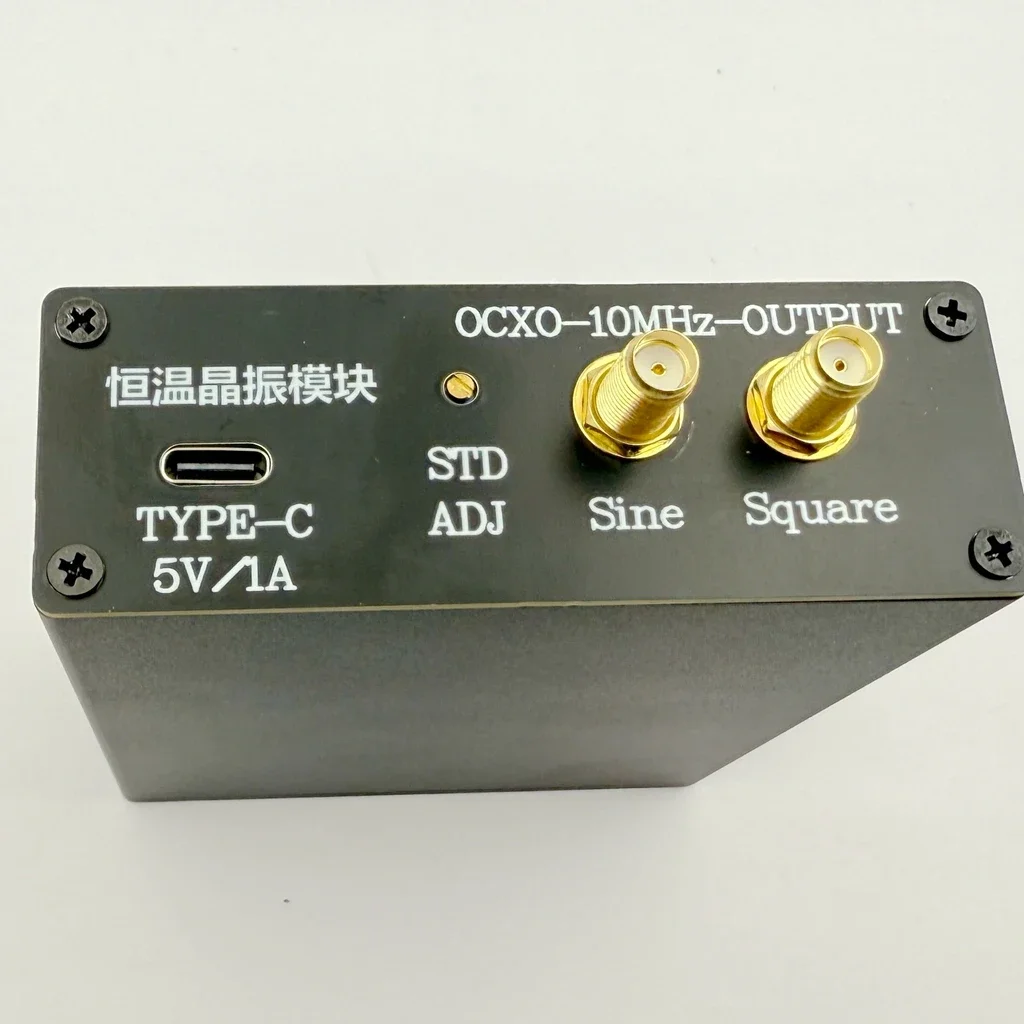 10M OCXO Low-pass Reference Board 10MHz Sine Wave Output Constant Temperature Crystal Oscillator with Good Stability and Shell