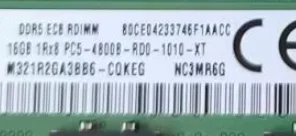 

For Samsung 16G 1RX8 PC5-4800B-R DDR5 Server Memory M321R2GA3BB6- CQKEG