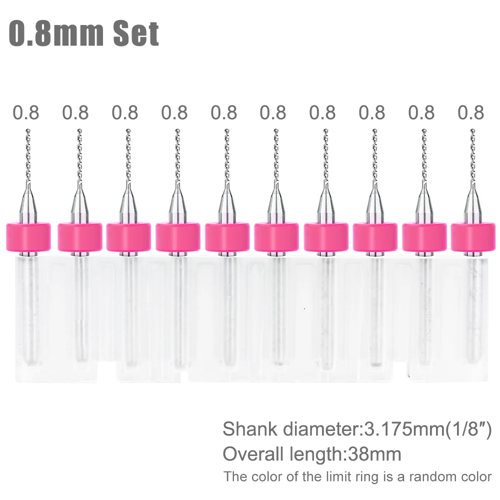 XCAN 0.1mm-2.0mm Import Carbide PCB Boren Printplaat Mini CNC Boren Set