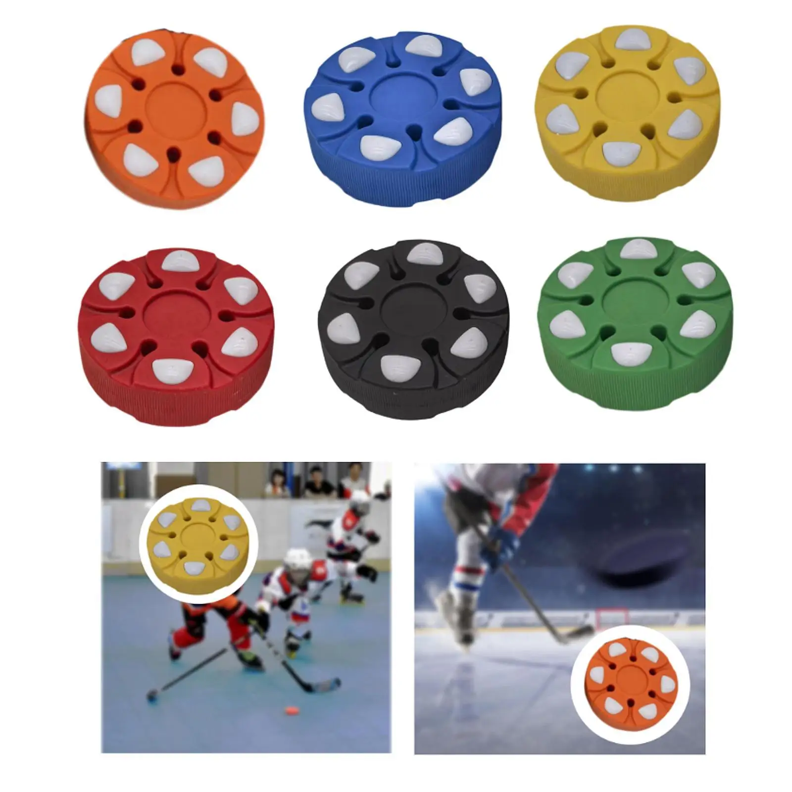 

Roller Hockey Puck, Street Hockey Puck, Hockey Ball for Training Match Game