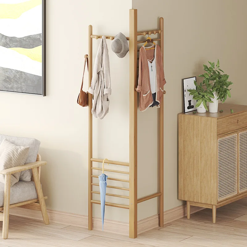 Corner coat rack Simple corner hanger Floor-to-ceiling bedroom Multifunctional rack