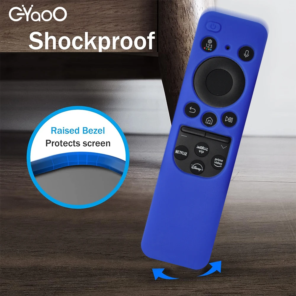 Silicone Protective Cover for Samsung TV Remote Control Model BN59-01432 Series Protective Cover Glow in the Dark