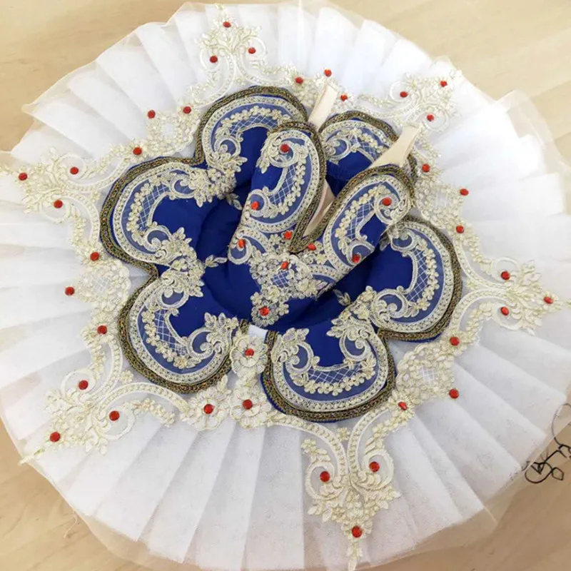 

Little Swan Performance Dance Skirt Girl's Ballet Children's Performance Dress Children's Day Performance Sequin Sling Fluffy Sk