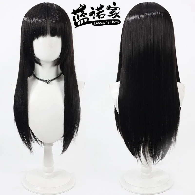 

Anime Identity V Tomie Kawakami Cosplay Wig Halloween Carnival Party Props Synthetic Hair Heat Resistant Fiber + Wig Cap