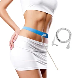 Grounding Belt with 15ft Grounding Cord Reduce Anxiety Earthing Belt Band for Back and Waist Improve Sleep Quality