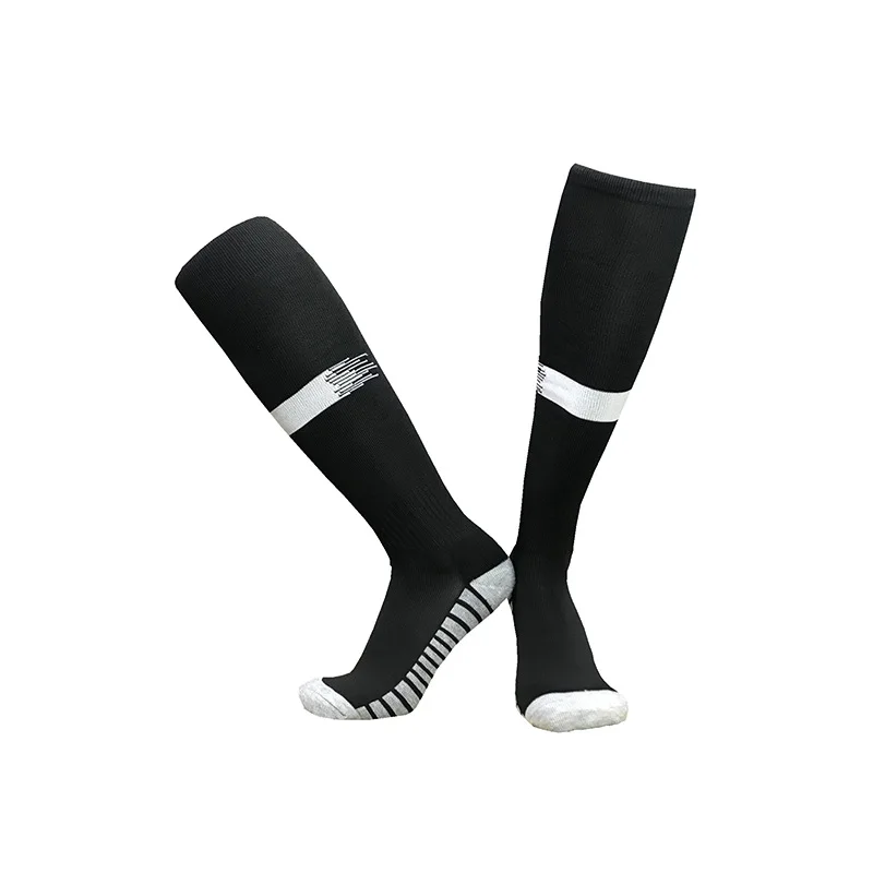 Adults Kids Sport Soccer Socks World Style Men Knee High Breathable European Football Club Training Running Long Stocking Sock